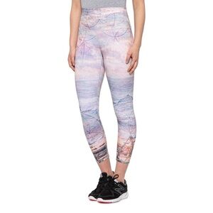 2 for $20 sale: Evolution & Creation beach scene high waisted cropped Leggings